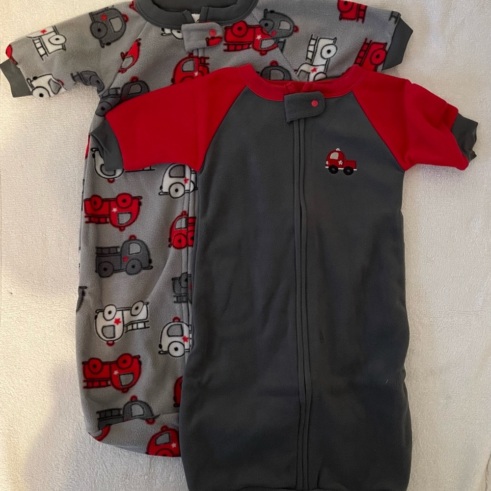 100% polyester never been worn sleep sacks!